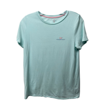 Vineyard Vines Mens T-Shirt Teal Everyday Should Feel This Good Crew Neck XS - £18.67 GBP