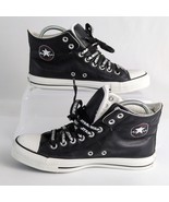 Converse Chuck Taylor All Star Mid Padded Collar Black 115662 7 M 9 W Fl... - $68.38 CAD