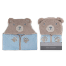 The Little Linen Company Parade Plush Hooded Towel Safari Bear - £96.75 GBP
