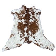 Speckled Brown and White Calf Skin Size: 42x40&quot; D-865 - $68.31