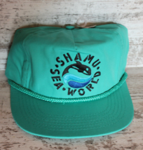 VTG Rare NWT Souvenir Hat Strap back Sea World 1992 Ball Cap Shamu The Whale  - £18.60 GBP