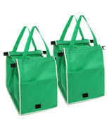 Reusable Shopping Cart Grocery Bag with Cart Clips - $9.89