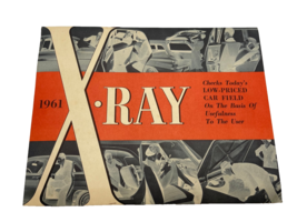 Original Rambler X-Ray Low Priced Cars Comparison Sales Brochure 1961 Vi... - $258.83 MXN