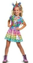 Girls Unicorn Rainbow  Halloween Costume Brightstar Poopsie Slime 3 Pc-s... - $18.81