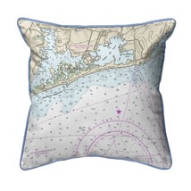 Betsy Drake Block Island Sound - Charleston, RI Nautical Map Large Corded - $54.44