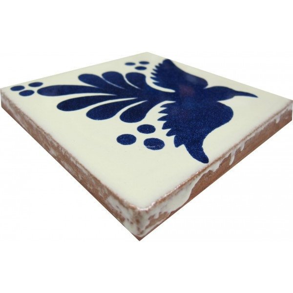 POOL TILES Mexican Talavera Ceramic Frost Proof Handcrafted Tiles - Dove... - $199.00