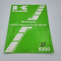 Kawasaki KX 60 owners &amp; service manual 99920-1291-01 - £7.05 GBP
