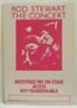 Rod Stewart - The Concert - Vintage Original Real 1970&#39;s Cloth Backstage Pass - £16.03 GBP