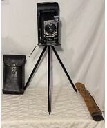 Burke &amp; James No. 3A Rexo Folding Camera With Stand And Carrying Cases - $222.74