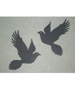 Pair of Doves Wood Wall Art Decor - $19.95