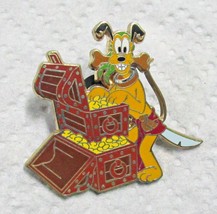 Pirate Pluto with Treasure Chest Disney Trading Pin 2008 - £4.74 GBP