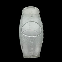 Football Shaped Drinking Glass Oval Shape or 6.75&quot; Vase 22 oz New - £7.56 GBP