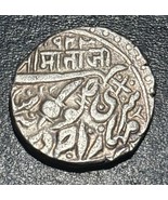 1293 AH/1876 AD British India Jodhpur AR Silver Rupee Queen Victoria ERR... - $169.72 CAD