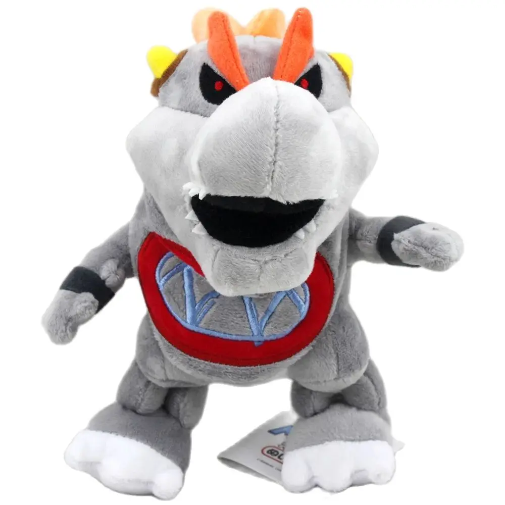 Super Mario Bros. Wonder Dry Bowser Bones Koopa Baby 8 in Stuffed Animal Nintend - $14.40