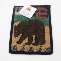 Brown Bear Pot Holder 7x9 inches NWT 70% Cotton 30% Polyester RaaKha - $4.94