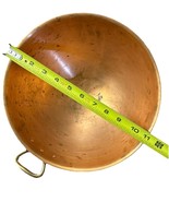 Mauviel French Copper Mixing Bowl M’Passion 1830 2lbs 6 oz 11” Single Ha... - $49.45