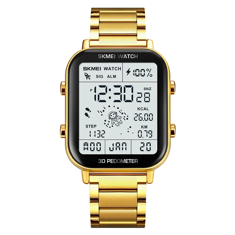 Men Stopwatch Countdown Wristwatch Calendar Clock Reloj Hombre Sport Ped... - $29.76