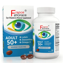 2 bottles Eye vitamin mineral supplement with Zinc Vitamin C Vitamin E O... - $78.00