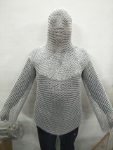 Chainmail Shirt, Coif, Chausses, Aluminium Butted Rings - £297.36 GBP