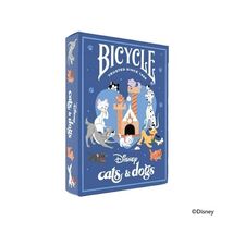 Disney Deck Of Bicycle Cats and Dogs Inspired Playing Cards - $15.83