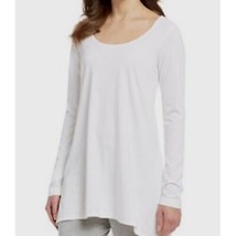 NWT Womens Size Small Bryn Walker Liam Long Sleeve High Low Scoop Neck T... - £39.16 GBP