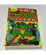 1994 Keibunsha Mutant Turtles Mini book Quiz Encyclopedia - $1,751.64 MXN