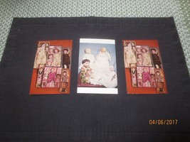 3 Unposted Mary Merritt&#39;s Doll Museum Postcards - Douglassville, Pa - £6.25 GBP
