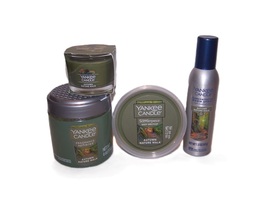 Yankee Candle Autumn Nature Walk 4 Piece Set- Sphere, Spray, Candle, Meltcup - £22.16 GBP
