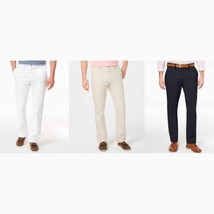 Club Room Mens Flat Front Button-Zip Fly Chino Pants - £18.45 GBP