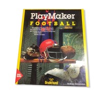 Playmaker Football IBM Tandy Game Broderbund 5 1/4 Discs 3.5 BIG BOX - £27.52 GBP