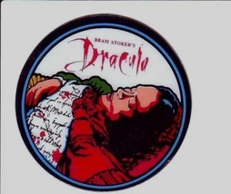 Dracula Bram Stokers Pinball Game Plastic Promo Coaster 1993 Original - £11.81 GBP