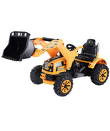 12 V Battery Powered Kids Ride on Dumper Truck-Yellow. - Color: Yellow - £167.74 GBP