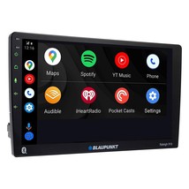 Blaupunkt 10.1&quot; Single DIN Mechless Receiver with Wireless Apple CarPlay... - $362.08