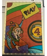 ⭕VTG, Jack in the Box, Prism Sticker, Clown Decal, 80&#39;s Pinball Cartoon,... - $110.25 MXN