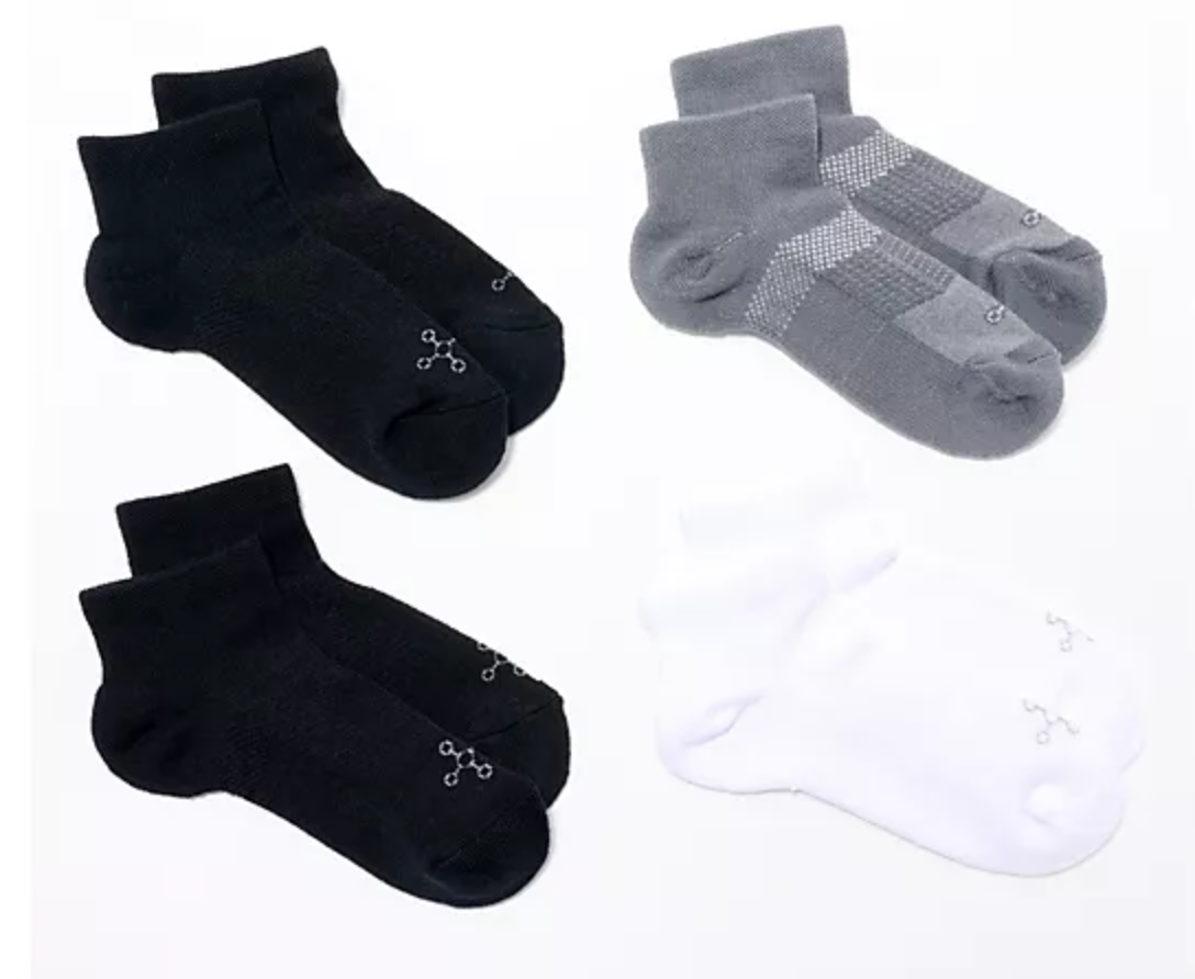 Tommie Copper 4PK UltraTemp UltraGuard Ankle Socks Classic Size L Large - $39.60