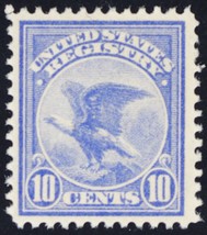 F1, Mint VF NH 10¢ Registry Stamp With PSE Certificate (Copy) - Stuart Katz - $225.00