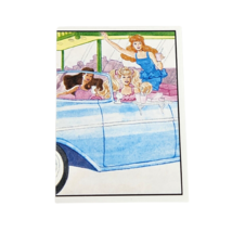 VINTAGE 1989 MATTEL FIGURINE PANINI BARBIE ALBUM STICKER NOS NEW OLD STO... - $9.41
