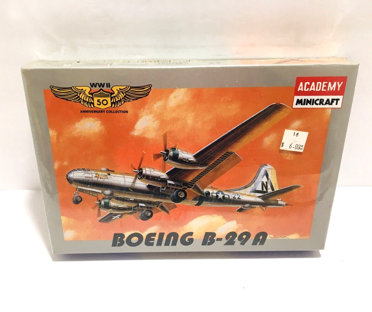 1:144 Scale Boeing B-29A SUPERFORTRESS Academy Minicraft Kit SEALED IN BOX NIB - $20.85