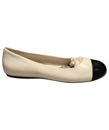 Softwalk Napa Ballet Flat Shoes Womens US Size 10M Black White Comfort S... - $452.46 MXN