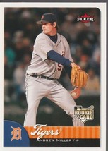 2007 Fleer Andrew Miller #340 Orange D Detroit Tigers Cleveland Indians ROOKIE R - $1.97