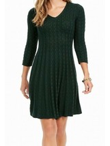 New Jessica Howard Green Flare Sweater Dress Size 1 X Women - £32.06 GBP