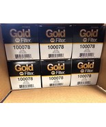 6 NAPA GOLD OIL FILTERS 100078 NEW - £39.44 GBP