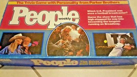 VINTAGE Board Game 1984 People Weekly Trivia Parker Brothers Teen Adult Mint! - £11.73 GBP