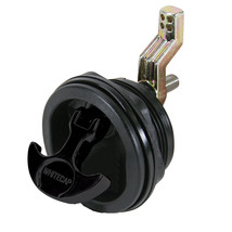 Whitecap T-Handle Latch - Nylon Black/Black - Non-Locking [3230BC] - £16.83 GBP