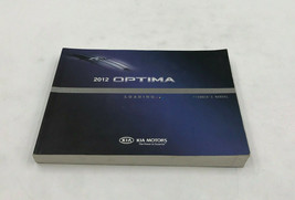 2012 Kia Optima Owners Manual Handbook OEM G04B27005 - $22.49