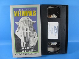 Metropolis 1926 Classic Silent Movie VHS Fritz Lang - £7.58 GBP