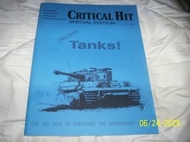 1996 Critical Hit Special Edition: TANKS - $24.75