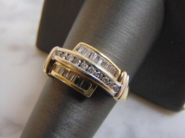 Women&#39;s Vintage Estate 14K White Gold Diamond Engagement Ring, 5.3g E3839 - £412.74 GBP