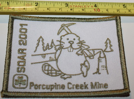 Girl Guides Canada SOAR 2001 Porcupine Creek Mine Patch Badge - £9.01 GBP