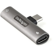 STARTECH.COM CDP235APDM USB C AUDIO CHARGE ADAPTER 3.5MM JACK/PD - £44.57 GBP